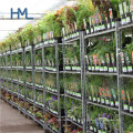 Greenhouse Flower Transport Danish Hot DIP Galvanized Steel Outdoor Plant Rack